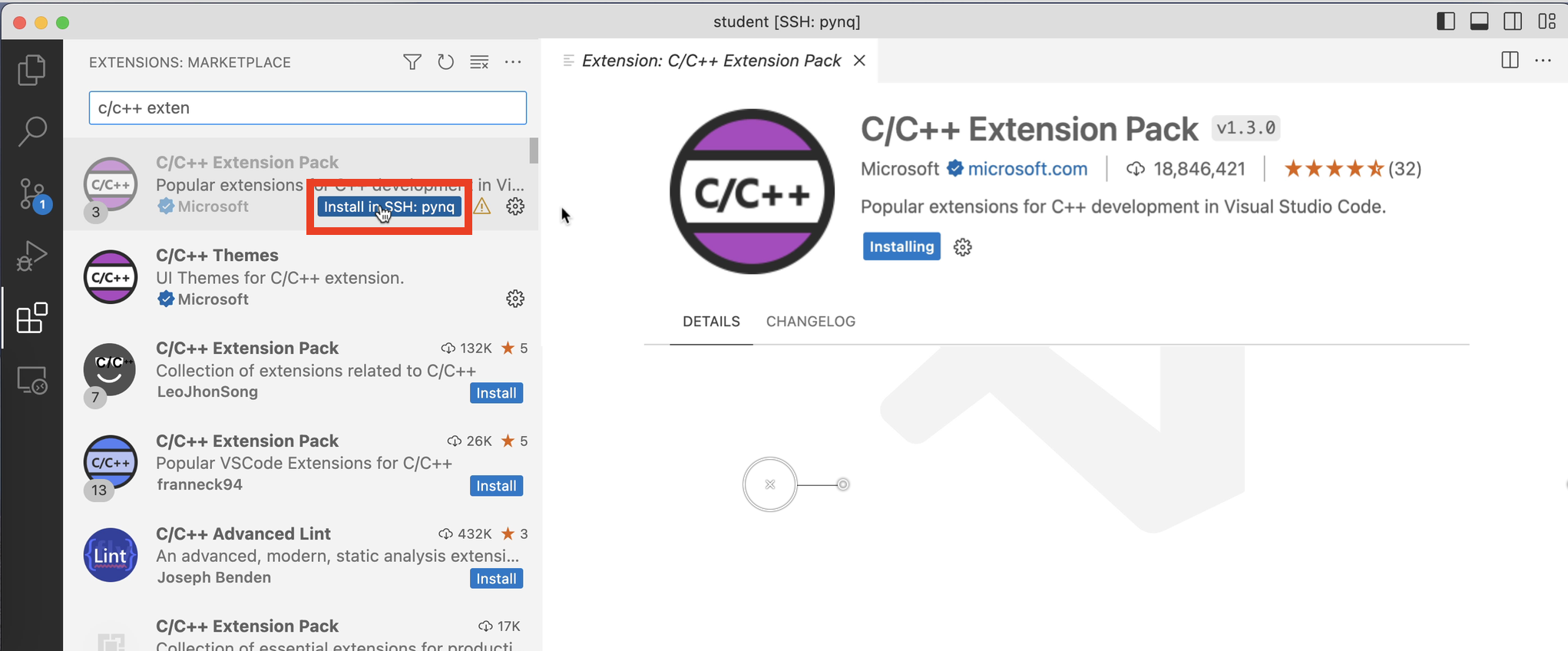 C extension